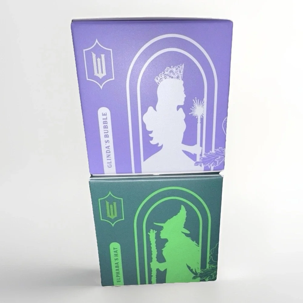Ordo x Wicked Elphaba & Glinda Sonic Lite‎ Toothbrush Toppers - PAIR (NIB)